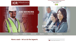 Desktop Screenshot of icrjobs.com